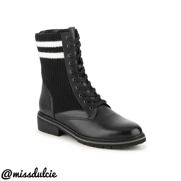 Blondo Shoes - Blondo Vicks Waterproof Leather Combat Boots Sock